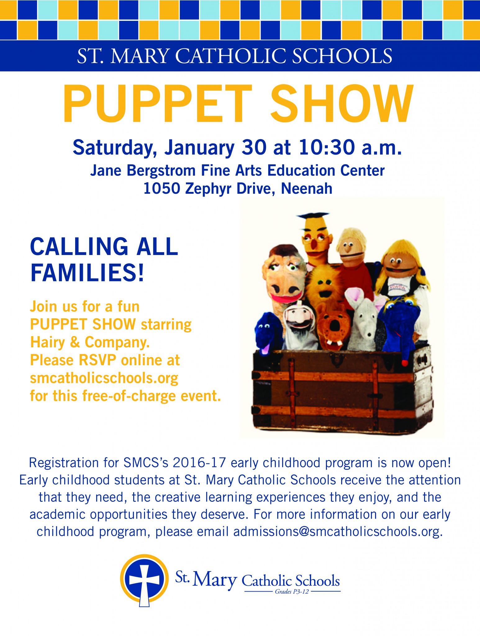 Puppet show poster 2016